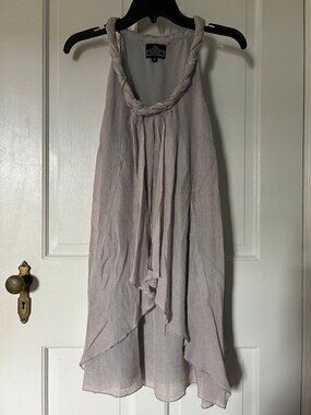 Angie Silver Dress - Size Small
